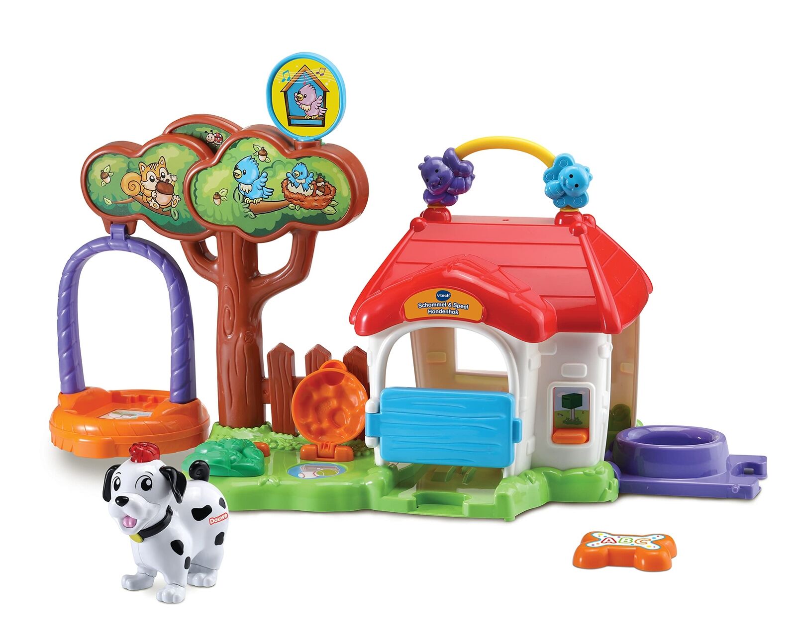 VTech - VTech Zoef Zoef Dier Schommel & Toneelstuk Hondehok voor Kinderen - 1 St