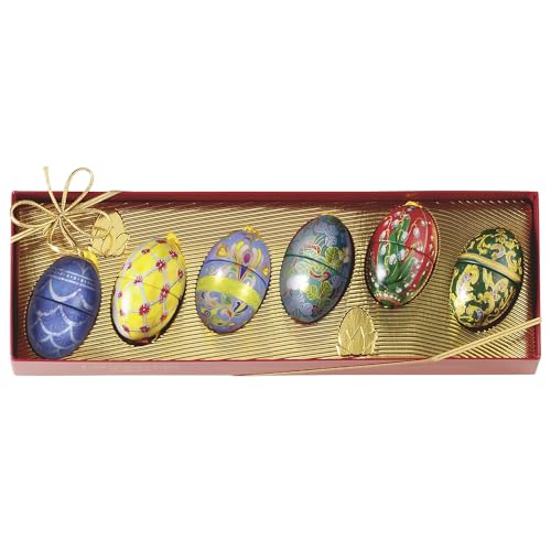 Lauenstein Mini Fabergé Dekor Eier 6Er-Set