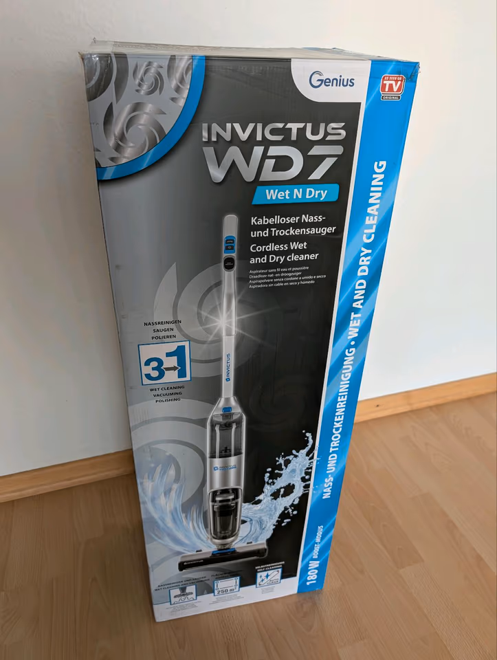 Genius Invictus X9 Facelift Staubsauger Kabellos 19-tlg. - Schwarz