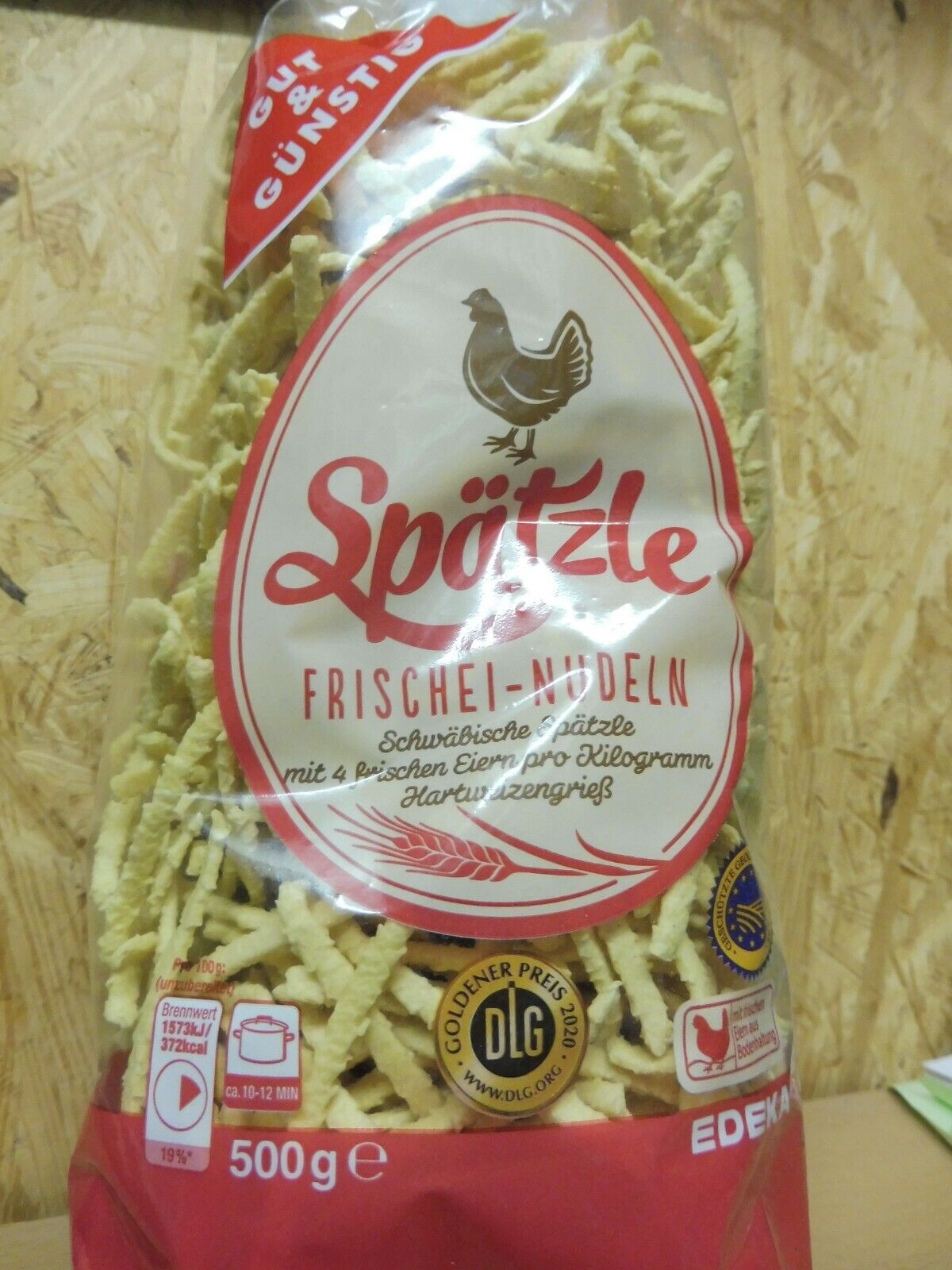 Edeka GUT&GÜNSTIG Eierspätzle 500gr.