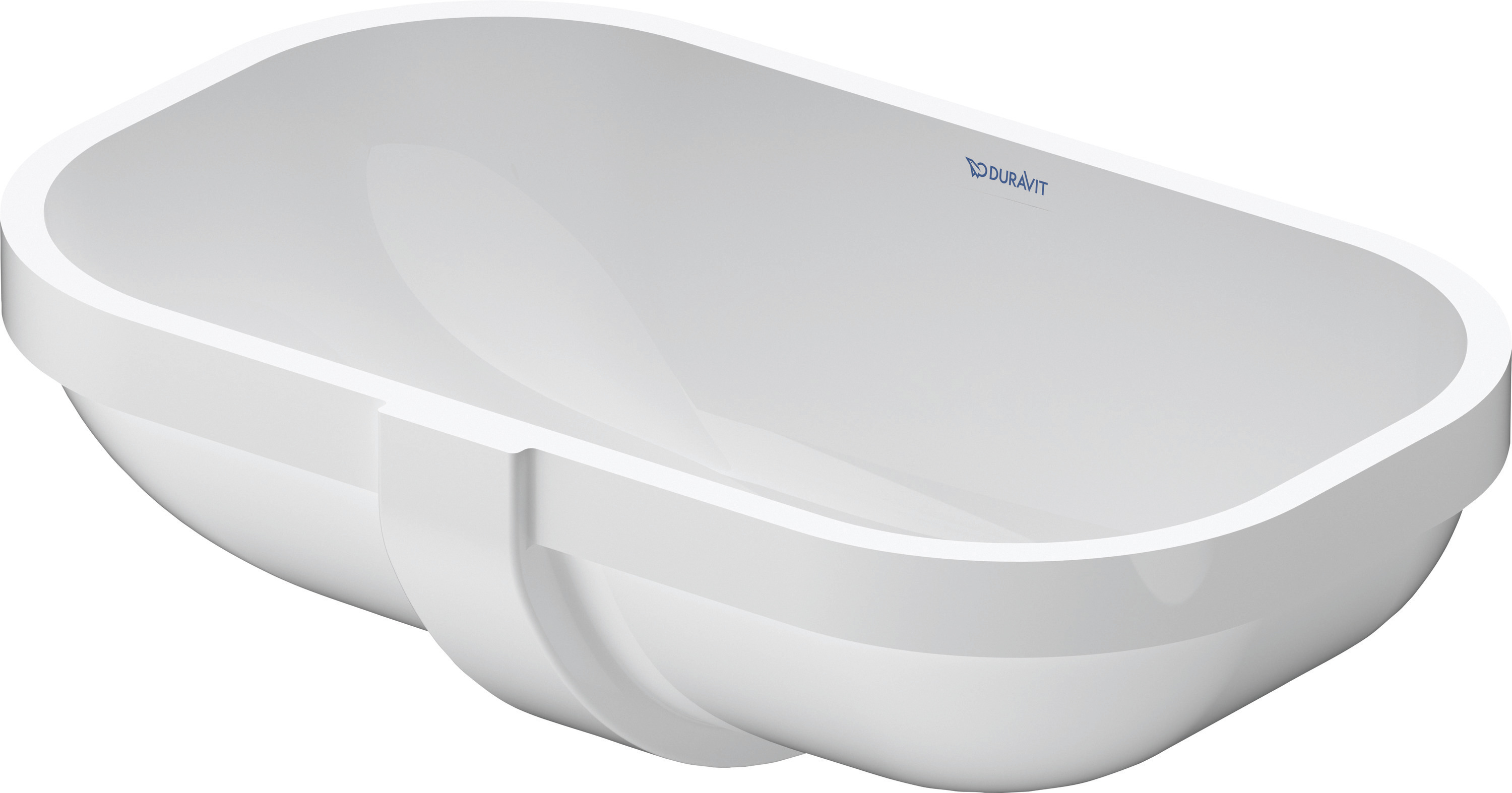 Duravit D-Code Einbauwaschtisch, Ohne Hahnloch, Mit Überlauf, 495X290X210Mm, Weiß Hochglanz, 0338490000