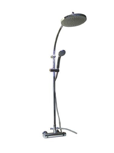 Überkopfbrauseset, Duschsäule Mit Duscharmatur Mit Thermostat.