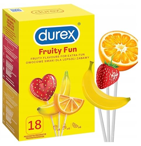 Durex Kondome Fruity Fun 18Pcs