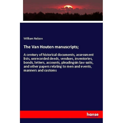 The Van Houten manuscripts, Fachbücher