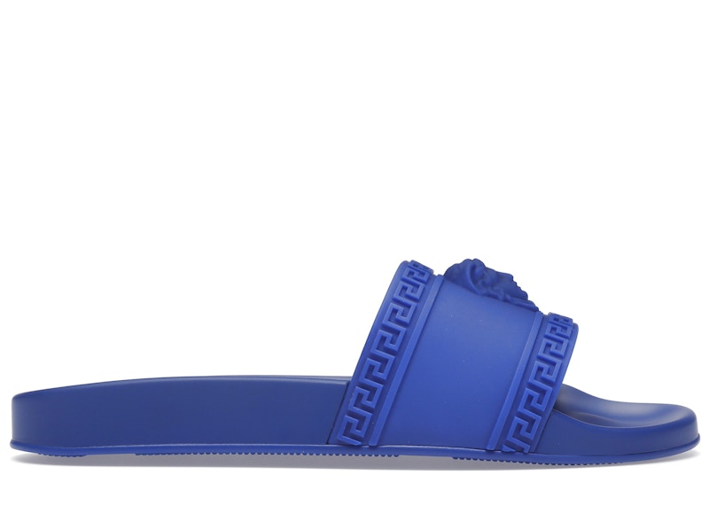 Versace Palazzo Slides Blue
