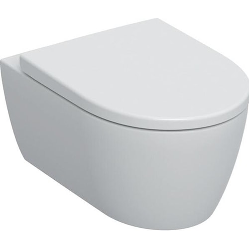 Geberit, Toilette + Bidet, iCon wc-pack met hangend diepspoel toilet rimfree en wc bril met softclose en quickrelease 53 cm, al