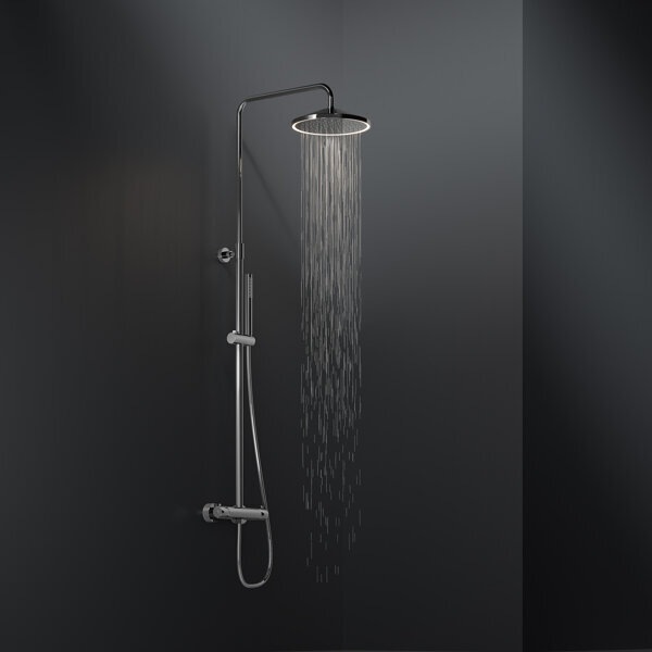 Steinberg, Duschsystem, Serie 315 Duschsystem mit LED-Kopfbrause