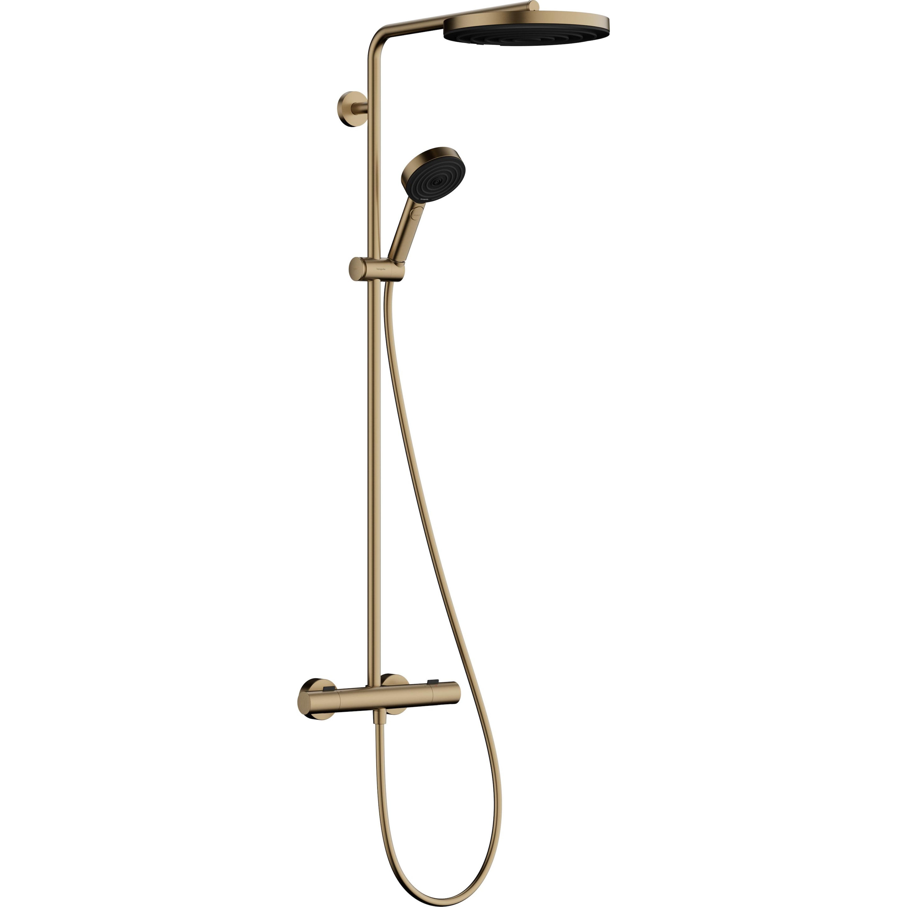 hansgrohe, Duschsystem, Pulsify S Puro Duschsystem 260, 1jet, Ecostat Fine, Handbrause 3jet