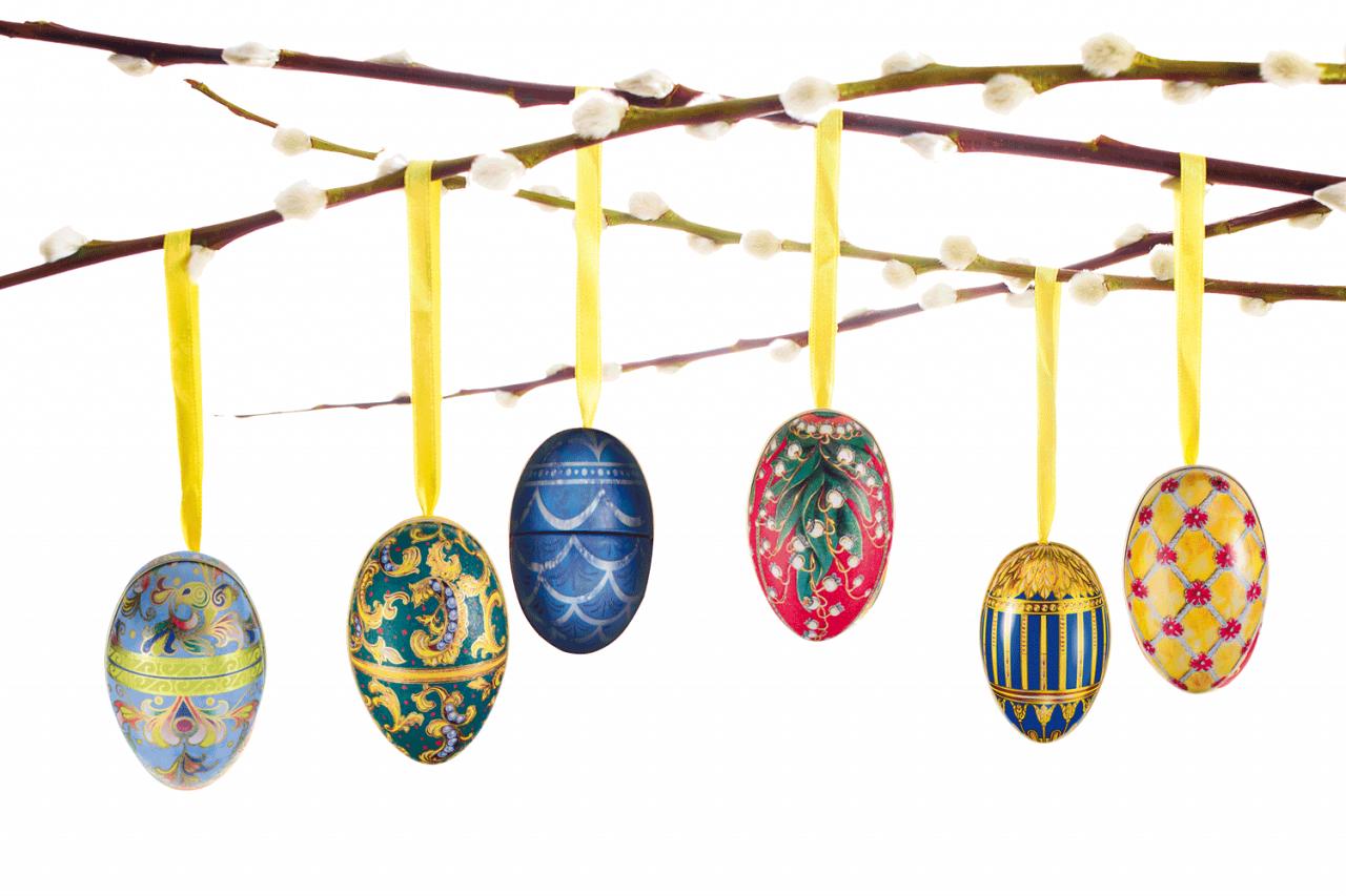 Lauenstein Confiserie Kunstvolle Fabergé-Eier