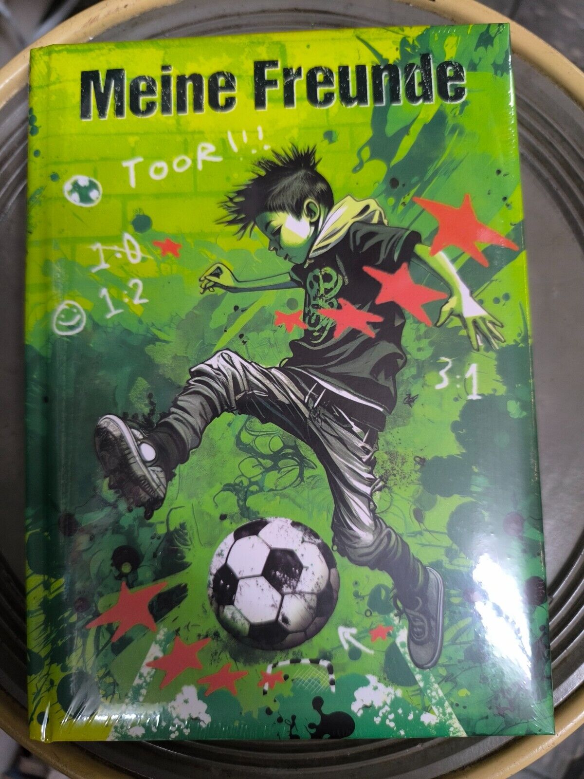 Freundebuch  Meine Freunde Toor !!! Fußball Goldbuch 43133