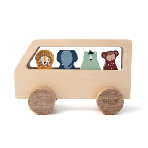 Trixie Baby Bus Aus Holz – Tiere