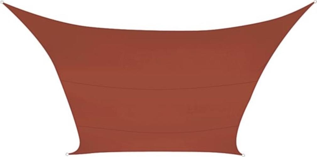 Perel, Sonnensegel, SONNENSEGEL - RECHTECKIG - 2 x 3 m - FARBE: TERRACOTTA