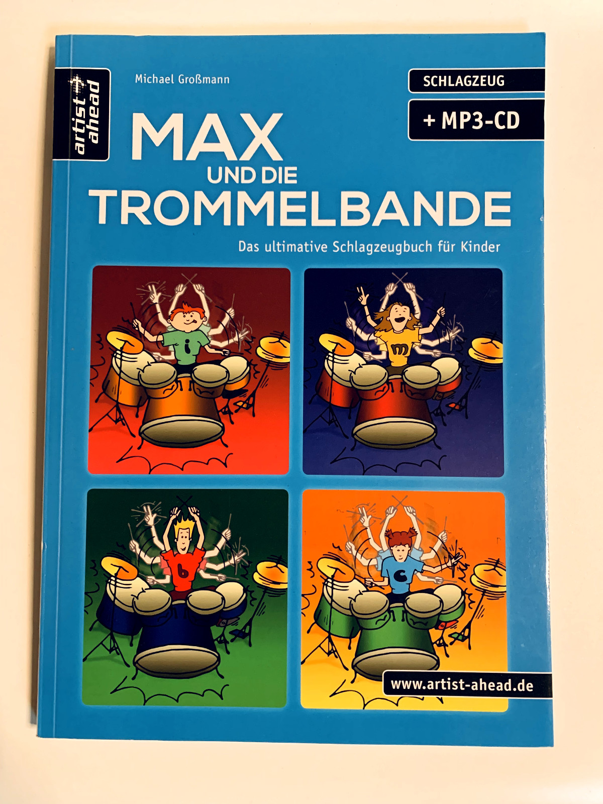 Max Und Die Trommelbande Mit Mp3-Cd - Schlagzeugschule