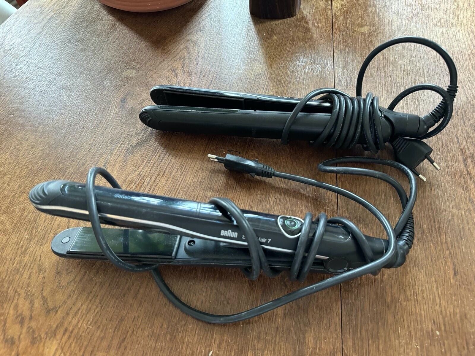 Braun Satin Hair 7 St 780 Haarglätter Glätteisen Schwarz Defekt