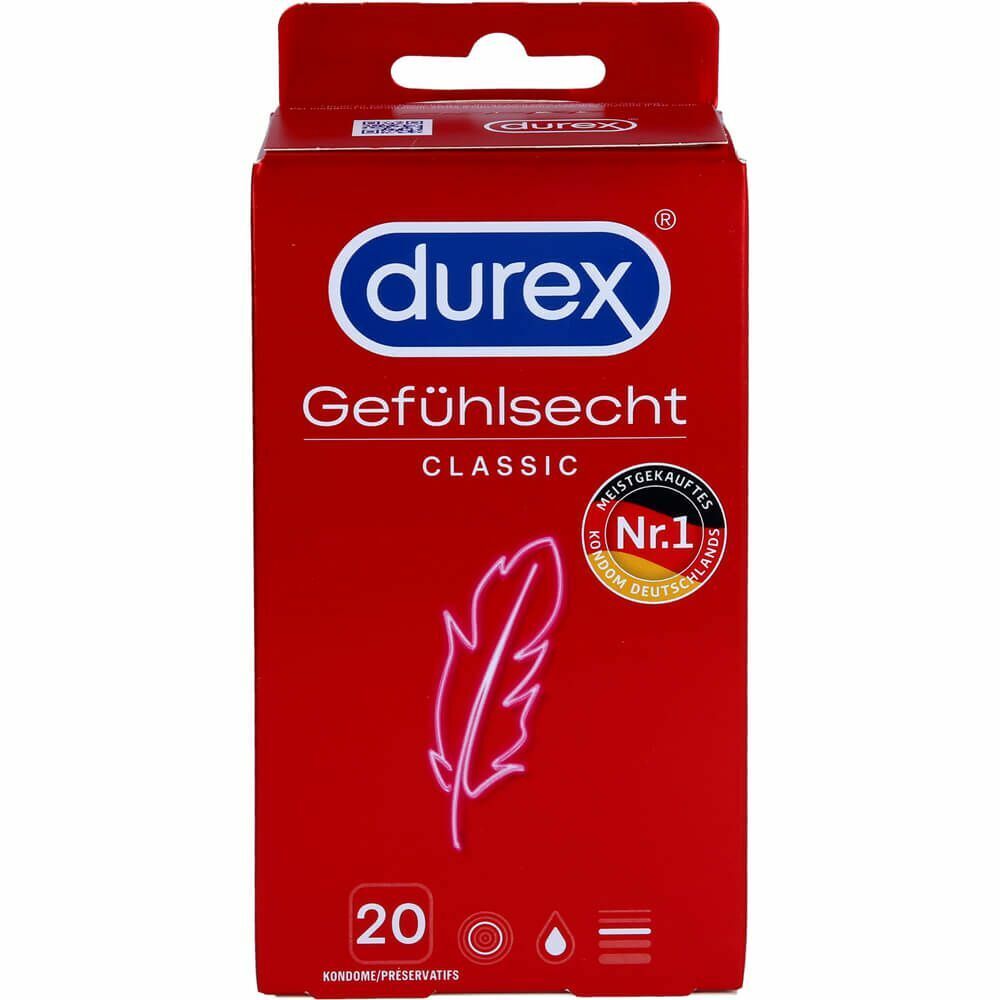 Durex Gefühlsecht Classic Kondome 20 St Pzn16596667