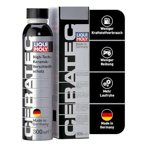 Liqui Moly Öladditiv Cera Tec Art.-Nr. 3721 Keramikverschleißschutz Für Benzin- & Dieselmotoren I Mehr Laufruhe, Geringere Reibung & Weniger Kraftstof