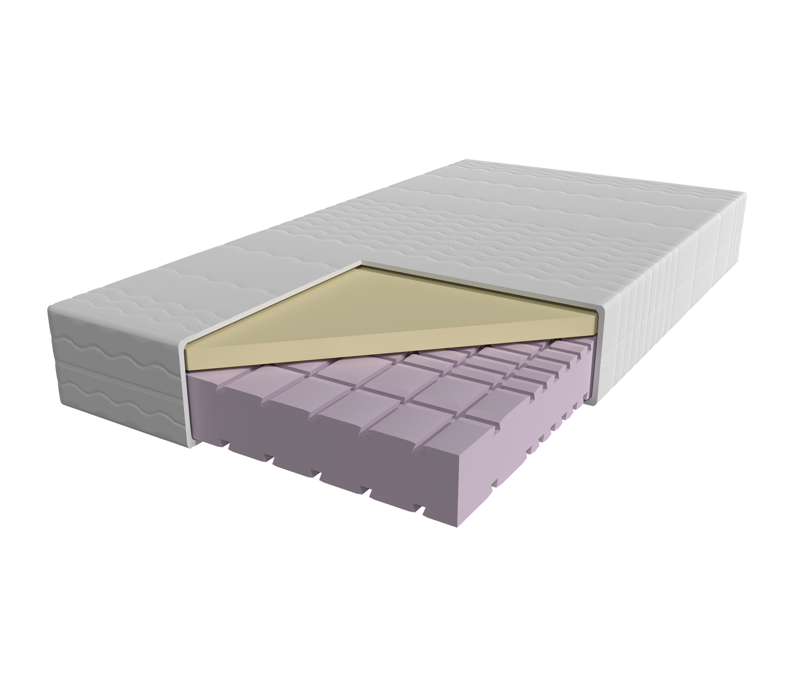 Premium Visco Matratze 90X200 H3 - Kaltschaum Matratze Viscoschaum - 24 Cm Höhe