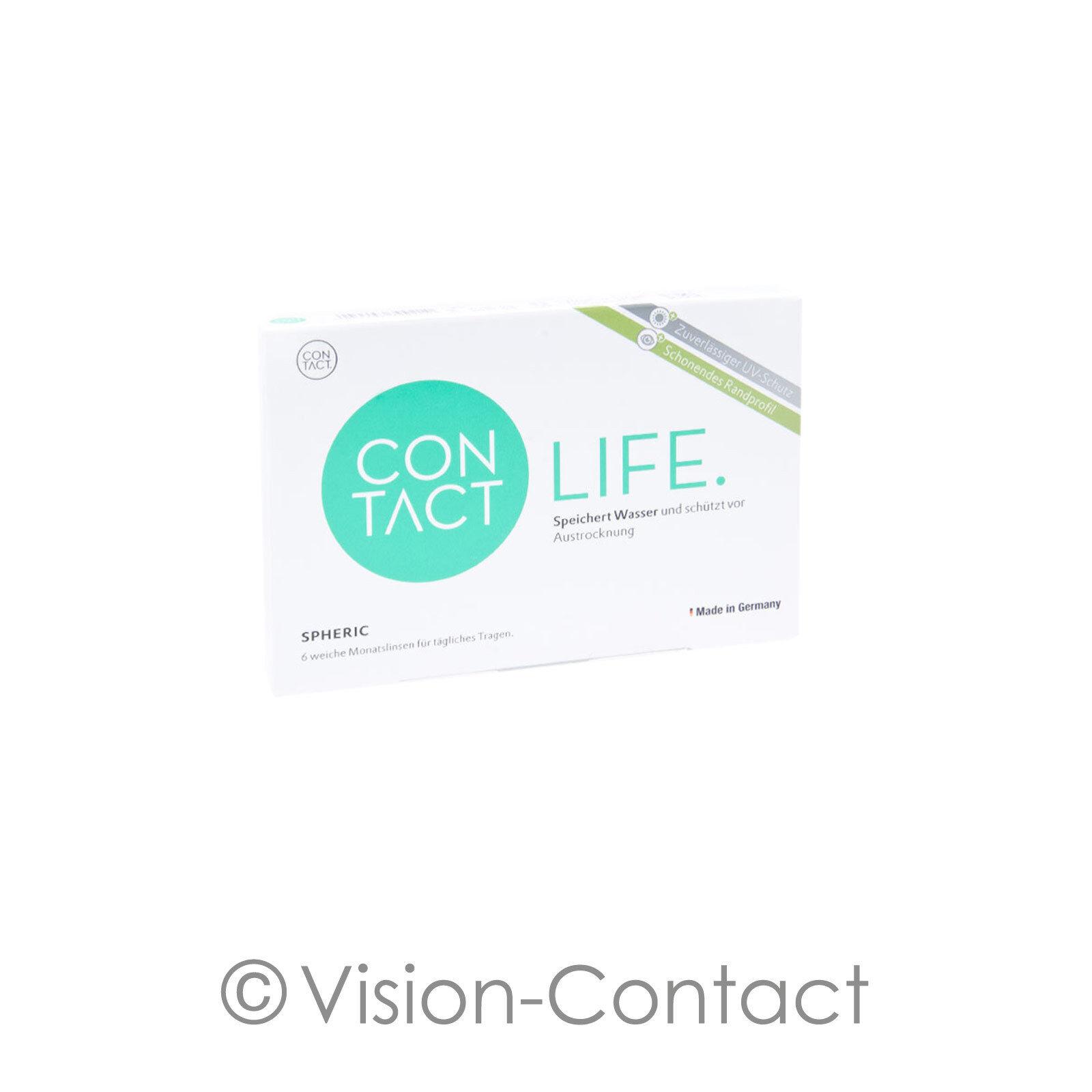 Contact Life 1 X 6 Sphärische Kontaktlinsen Monatslinsen Von Wöhlk