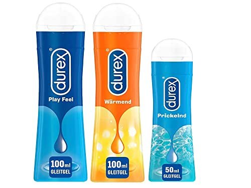 Durex Play Feel 100 - Durex Play Warming 100Ml - Durex Play Prickelnd 50Ml - Dur