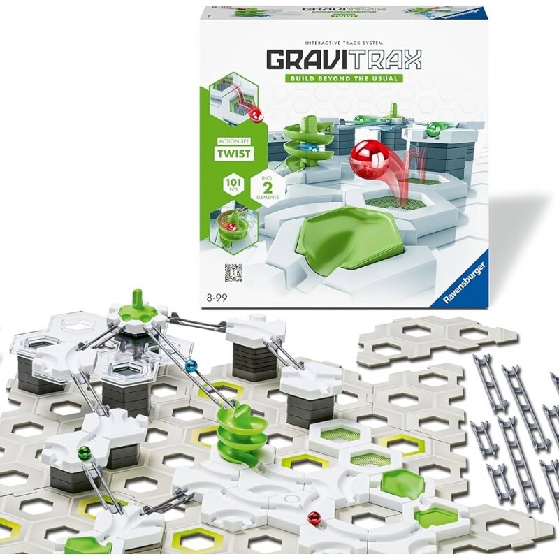 Ravensburger-22576 Gravitrax Actionset Twist Neu Ovp