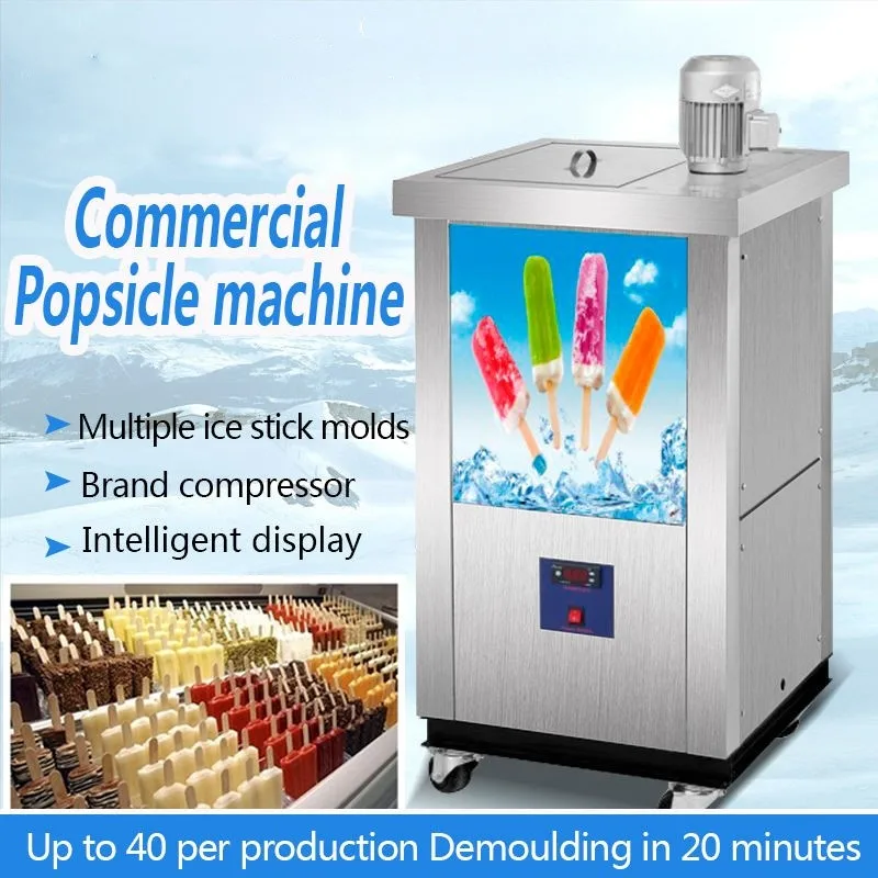 Kommerzielle Edelstahl Eis Am Stiel Maschine Eis Eis Am Stiel Form Eis Eis Am Stiel Herstellung Maschine Eis Am Stiel Eis Am Stiel Maschine 5000W