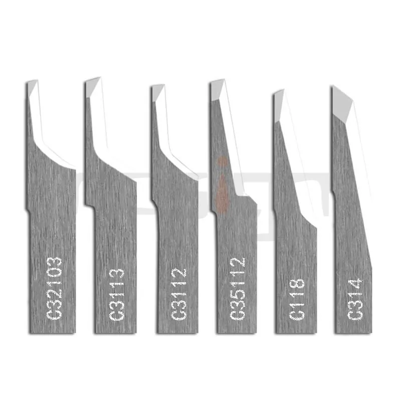 2Pcs Standard Klingen Für Emma Cnc Oszillierende Messers Chneide Maschine C118 C314 C3112 C3113 C3512 C32103 Emma 32212 Emma-028 #