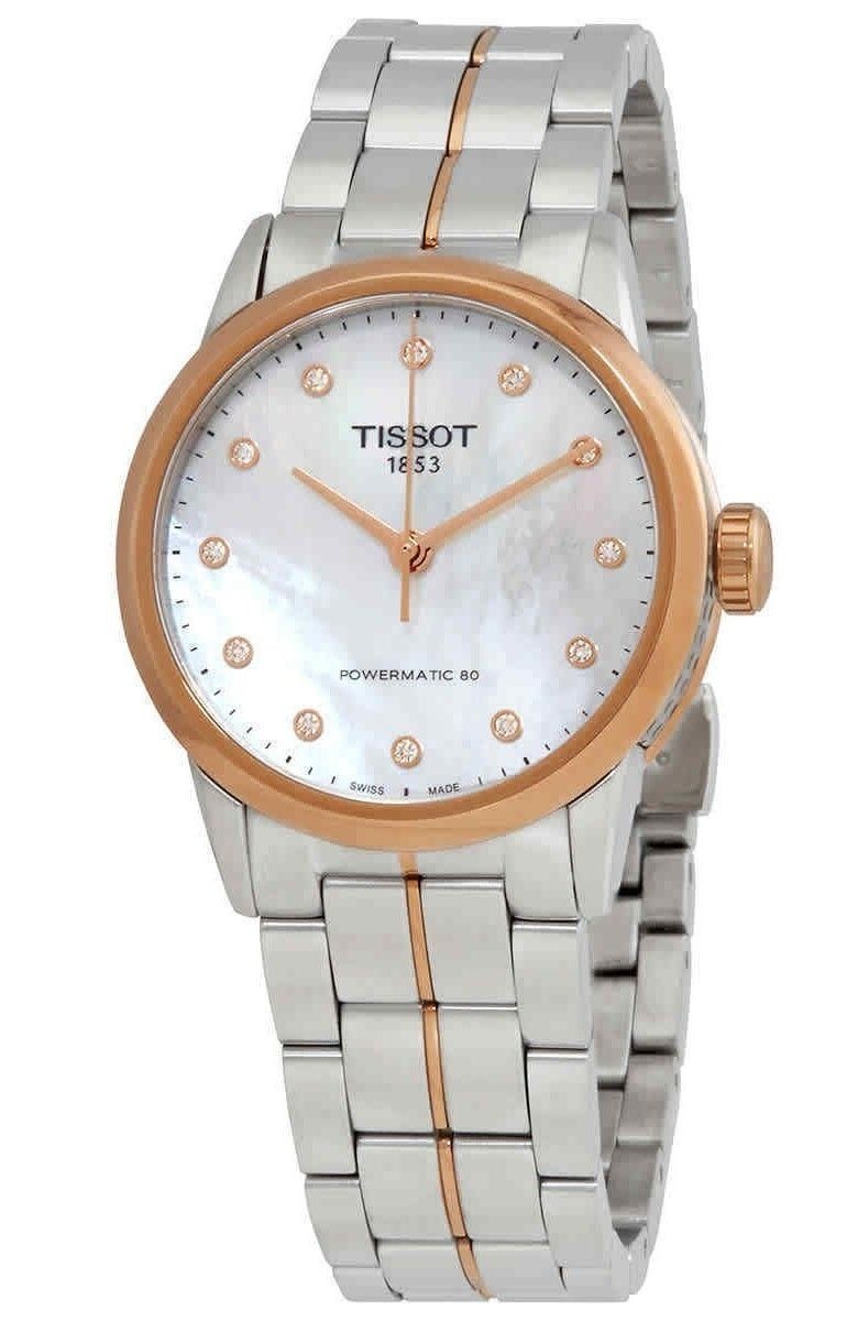 Tissot Luxury Lady Powermatic 80 Diamant-Akzente T086.207.22.116.00 Damenuhr