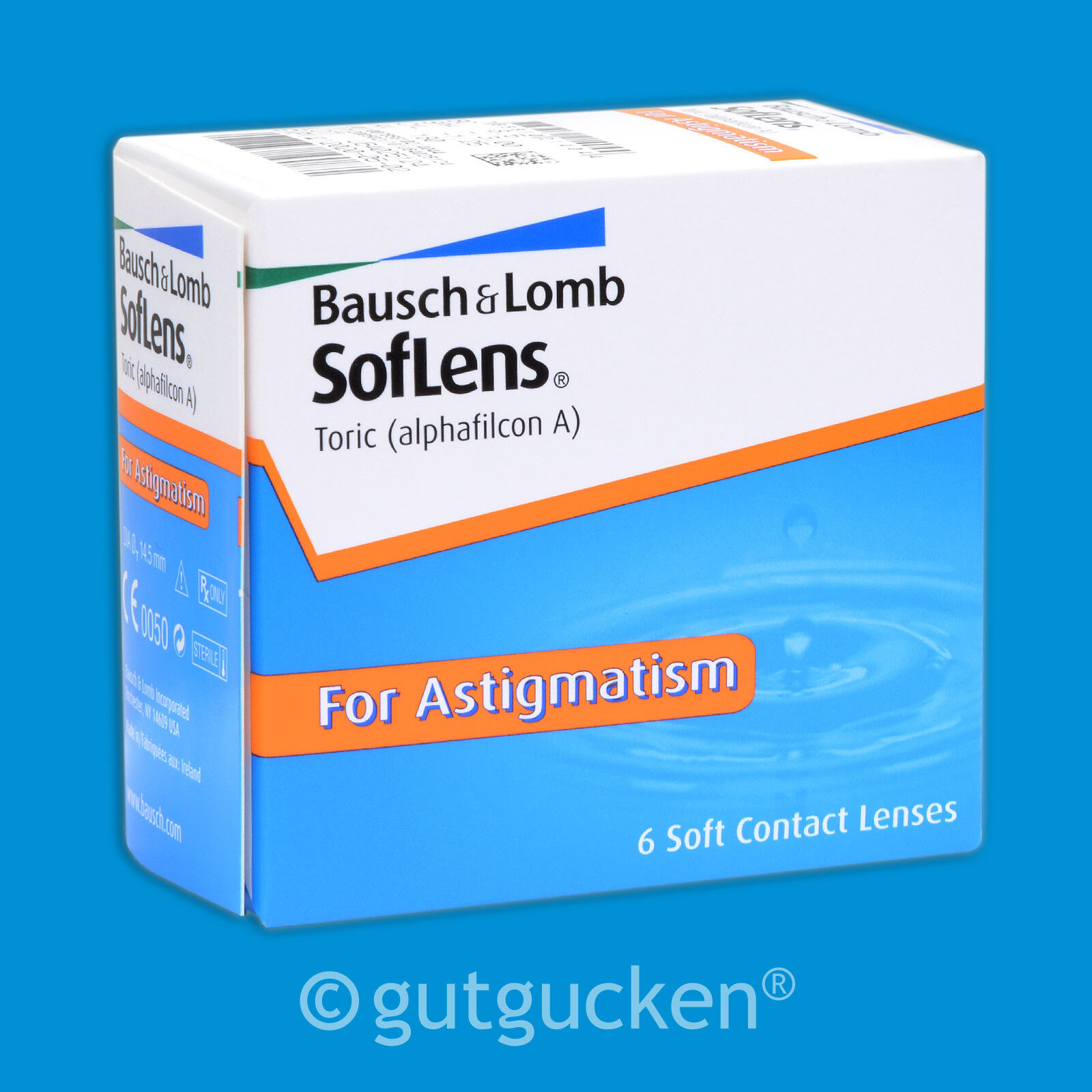 SofLens Toric for Astigmatism 2 x 6 torische Kontaktlinsen Monatslinsen