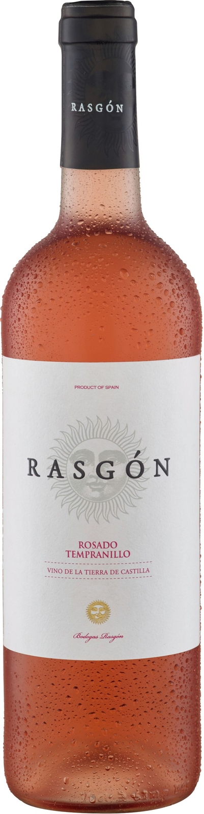 Tempranillo Rosado Rasgon Rosewein halbtrocken aus Spanien 750ml