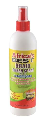 Africas Best Braid Sheen Spray With Conditioner