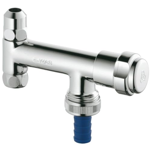 Grohe Was Ventil Eckfix (3/8 Zoll, Langlebige Oberfläche, Sicher Gegen Rückfließen), Chrom, 41030000