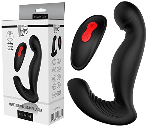 Dream Toys Cheeky Love Swirling P-Pleaser G-Punkt-Vibratoren Black Einheitsgröße
