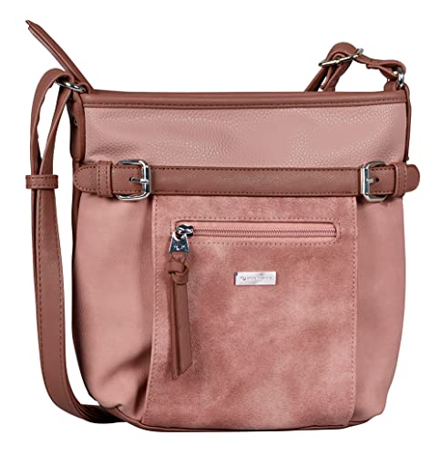 Tom Tailor Juna Damen Umhängetasche Crossbody Bag Klein Rosa