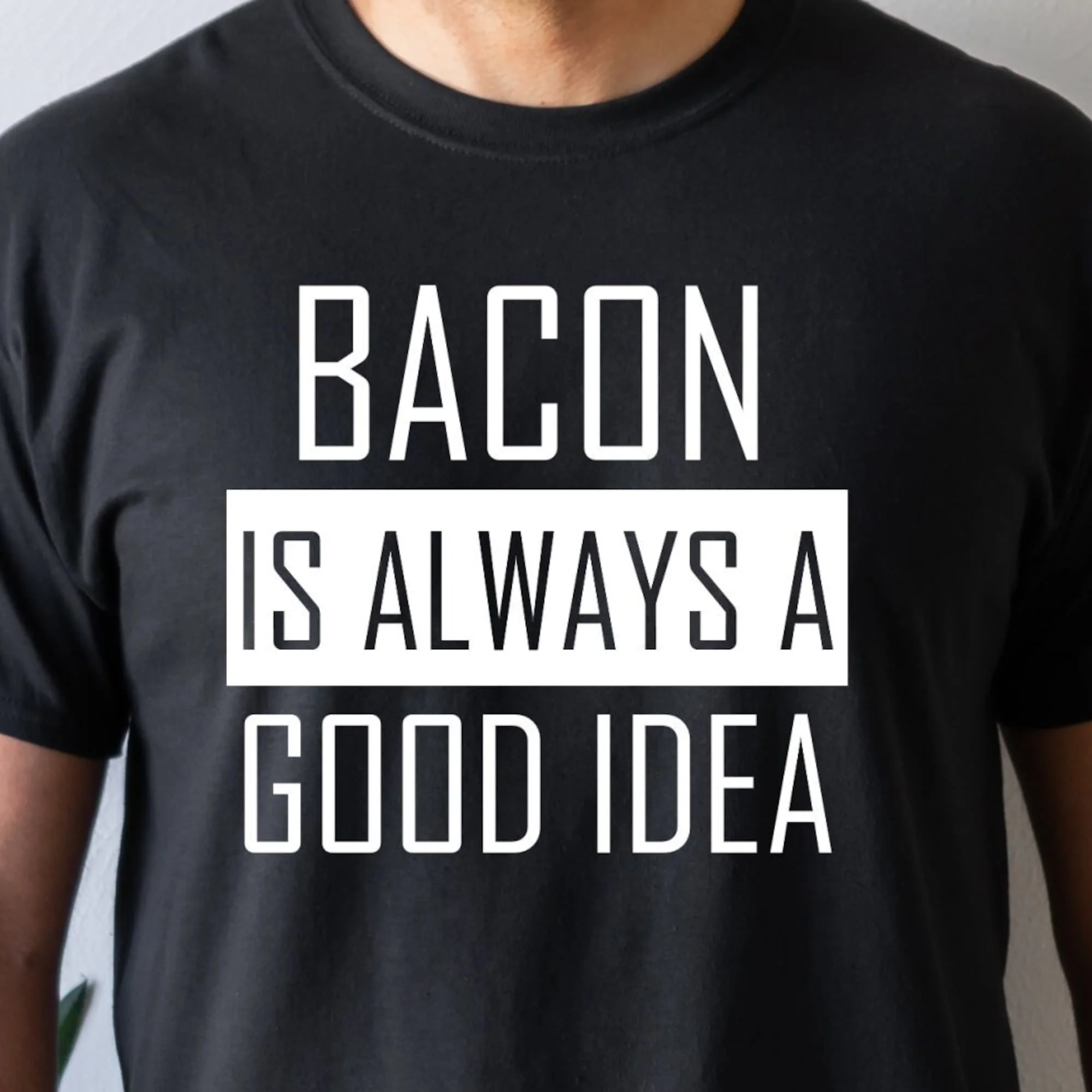 Speck Ist Immer Eine Gute Idee, Speck Hemd, Speck Geschenk, Speck Liebhaber, Speck Essen, Geschenk Für Ihn, Lustiges Speck-T-Shirt, Geschenk Für Sie