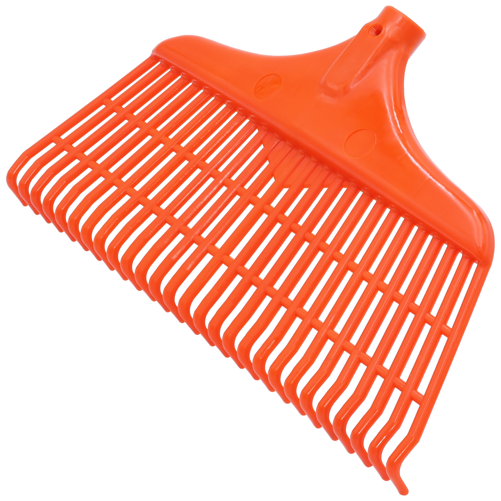 Gartenbesen 40cm, Kunststoff, 27 Zinken, Gartenrechen, Laubrechen, Laubbesen