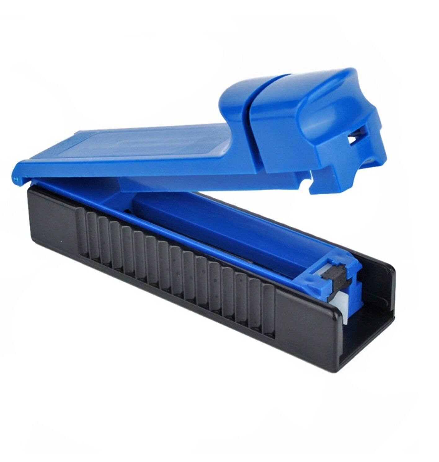 Zigarettenstopfer Stopfmaschine Tabak Stopfgerät Zigarettenstopfmaschine in Blau