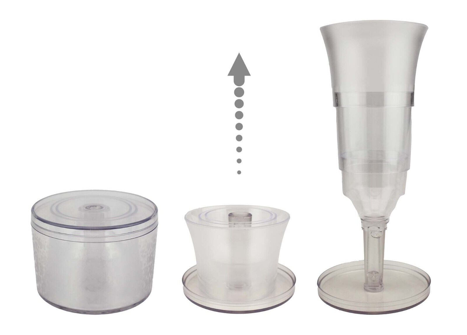 Pop-Up Secco Glas | Pop-Up Secco Glass