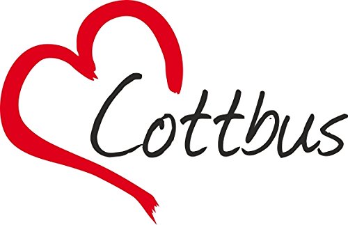 Auto Aufkleber " Cottbus " Stadt Deutschland Ca.9X14Cm Konturgeschnitten