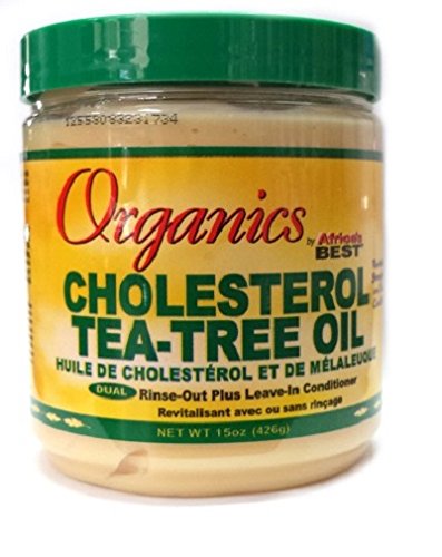 Africa'S Best Organics Cholesterol Tea Tree Oil Leave In Conditioner 426G