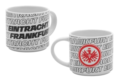 Eintracht Frankfurt Tasse Becher Kaffeetasse ** Eintracht Allover ** 0,45 L