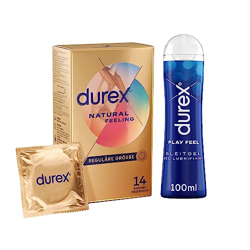 Durex Kondome Natural Feeling 14Er - Durex Kondome Feel 100Ml - Durex Mix