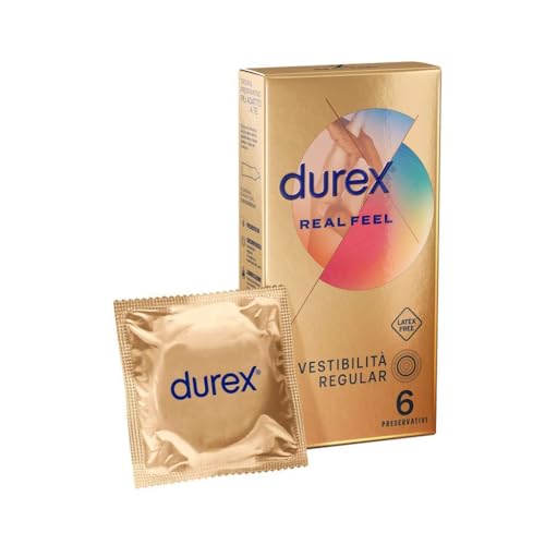 Profilattici Real Feel Durex 6 Pezzi