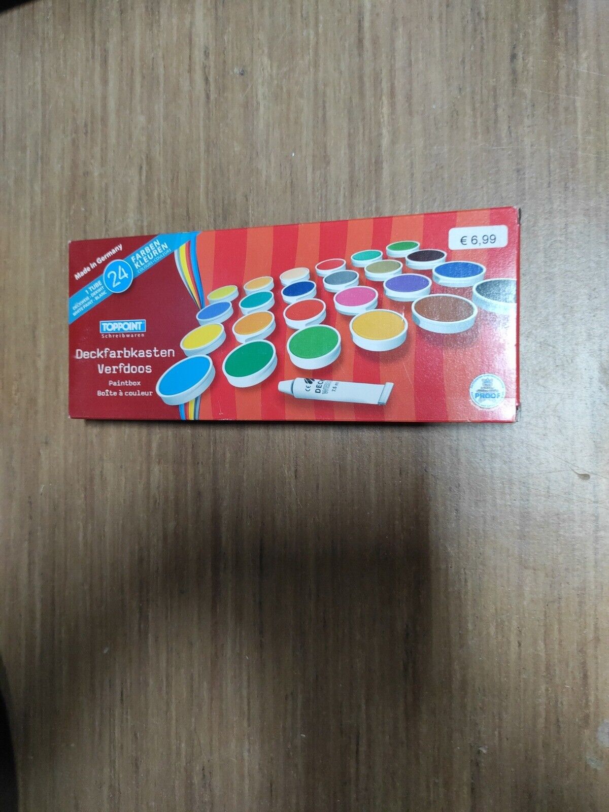 Toppoint jetzt Stylex Deckfarbkasten 24 Farben mit Deckweiß 28170