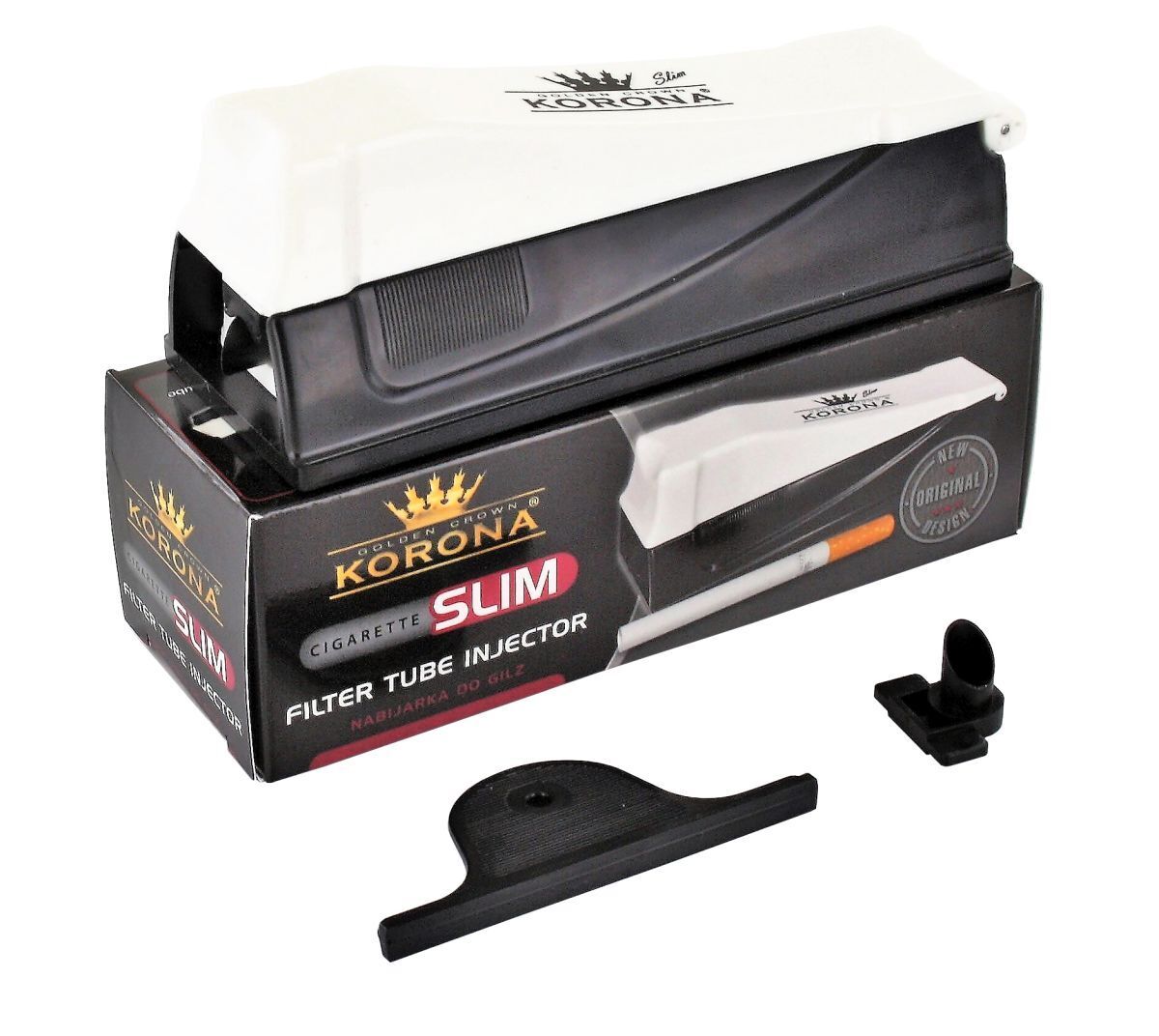 Korona SLIM Stopfer mit Stopfhilfe Stopfmaschine, Zigarettenmaschine