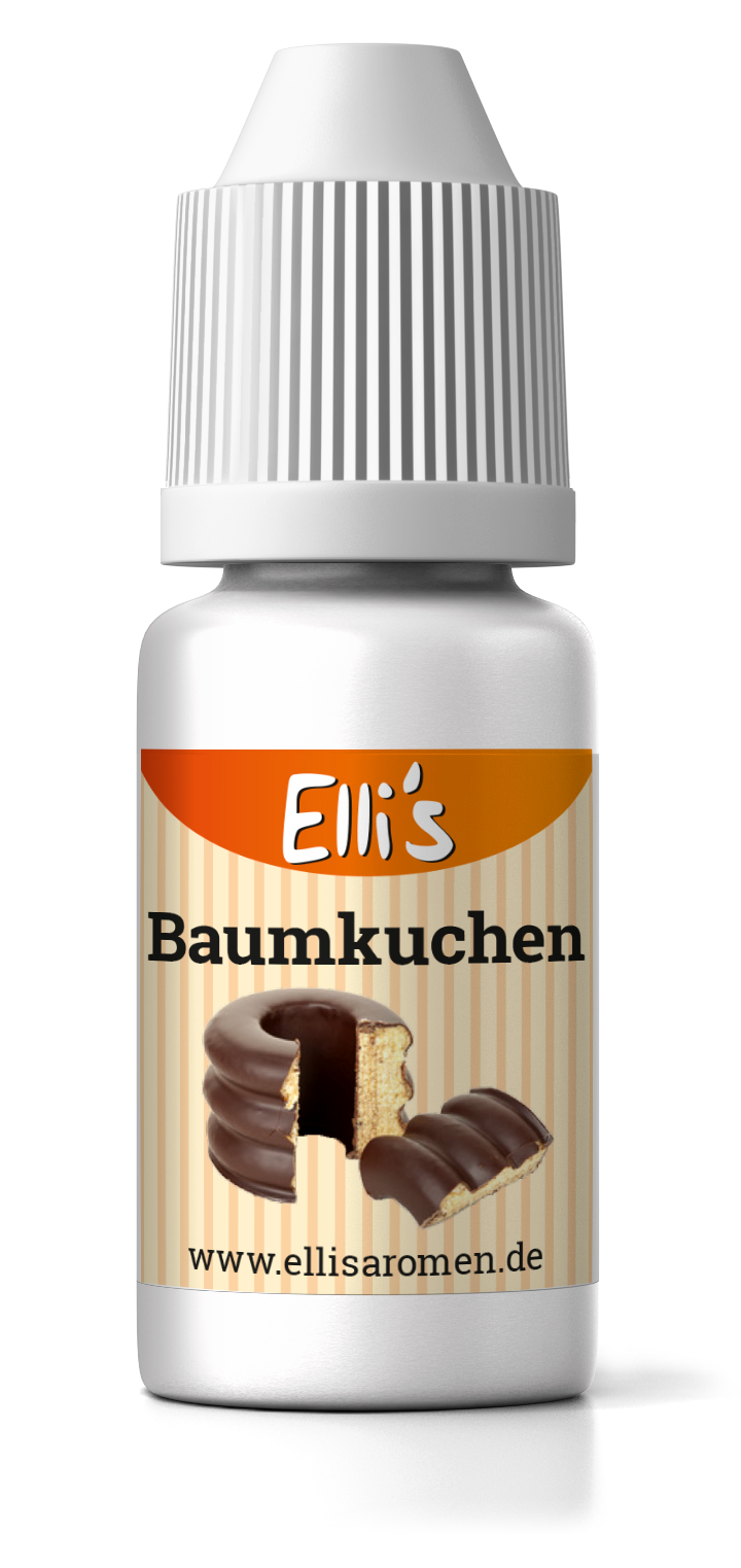 Ellis Lebensmittel Aroma  - Geschmack: Baumkuchen - 10ml Konzentrat