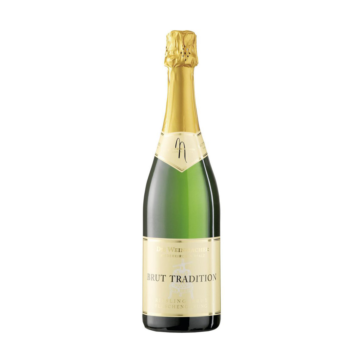 Die Weinmacher Riesling Sekt Brut Tradition Flaschengärung 750ml