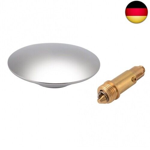 Basin Sink Click Pop Up Schraube Bad Waschbecken Ablass Stopfen 66mm Messing