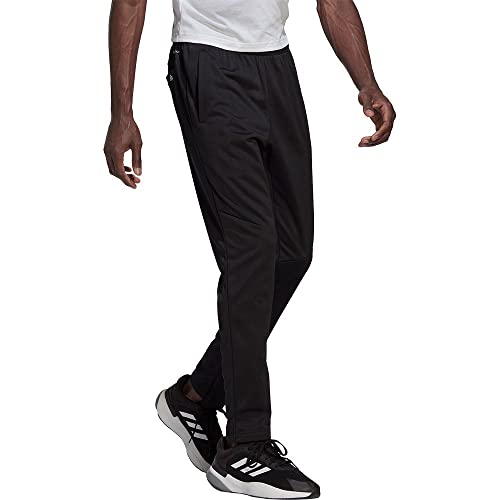 Adidas Herren Aeroready Game And Go Small Logo Tapered Jogginghose, Schwarz, S Eu